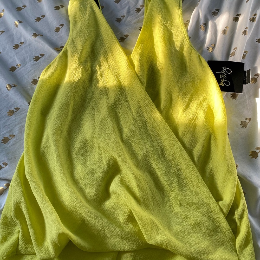 SOLD 🚨🚨 By & By Yellow Blouse 🥰